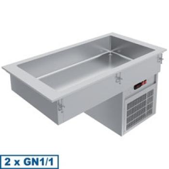 IN/RCX08-R9V (25) EinbauKühlwanne 2x GN 1/1